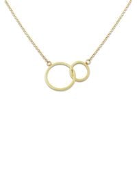 Auree - Kelso Interlocking-Ring Necklace - Lyst