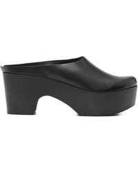 Daniela Gregis - Leather Mules - Lyst