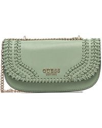 Guess - Tatum Chain Cross Body Bag - Lyst
