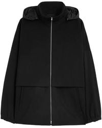 Jil Sander - Veste En Laine À Capuche - Lyst