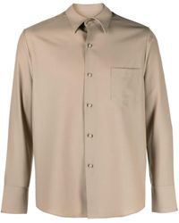 Ernest W. Baker - Pointed-collar Long-sleeve Shirt - Lyst