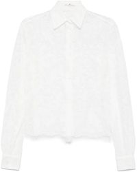 Ermanno Scervino - Camicia Con Ricamo Floreale - Lyst