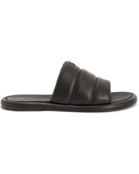 Giuseppe Zanotti Indi 10 Leather Slide in White for Men Lyst Canada