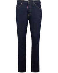 DSquared² - Dark Rinse Wash Teddy Jeans - Lyst