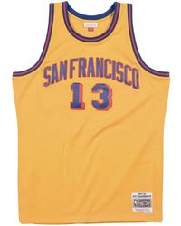 Mitchell & Ness - "Golden State Warriors 62-63 Wilt Chamberlain" Swingman Jersey Vest Top - Lyst