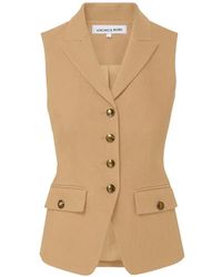 Veronica Beard - Benny Button-Up Waistcoat - Lyst