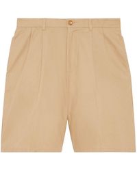 Gucci - Embroidered Bermuda Shorts - Lyst