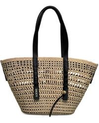 Loewe - Braid Basket Schultertasche - Lyst