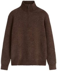 LES HÉRITIERS - Maglione Daró Con Mezza Zip - Lyst