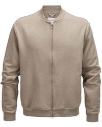 04651 Handelsgesellschaft MBH & Co. KG - Long-Sleeve Zip-Up Bomber Jacket - Lyst