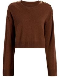 Cinq À Sept - Pull Marla À Boutonnière - Lyst