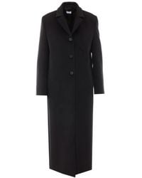 RUE DU BAC - Single-Breasted Rear-Slit Coat - Lyst