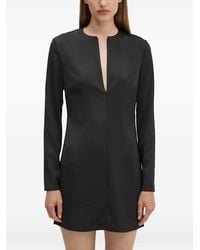 Day Birger et Mikkelsen - Sonya V-Neck Long-Sleeve Mini Dress - Lyst