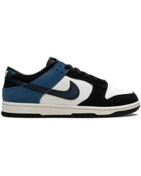 Nike - Dunk Low Shashiko Industrial Blue Sneakers - Lyst