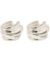 Otiumberg - Wave Small Hoop Earrings - Lyst