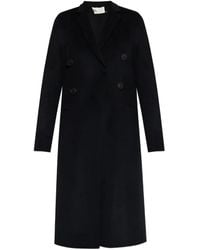 Tory Burch - Double-breasted wool coat - Lyst