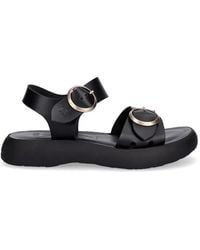 Fly London - Buckle-Fastening Leather Sandals - Lyst
