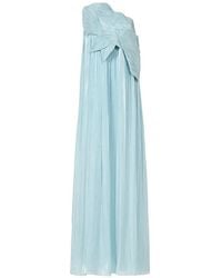 Costarellos - Amabel Draped One-Shoulder Maxi Dress - Lyst