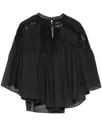 Isabel Marant - Chemise Polda En Crochet - Lyst