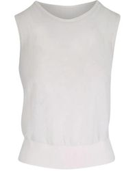 Akris Punto - Crew-Neck Tank Top - Lyst