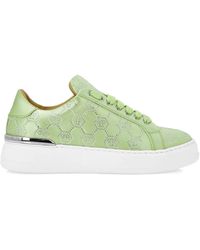 Philipp Plein - Monogram-Embellished Sneakers - Lyst