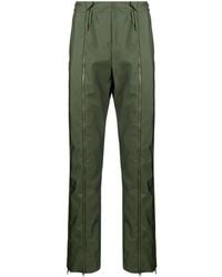 Post Archive Faction PAF - Zip-Detail Straight-Leg Trousers - Lyst