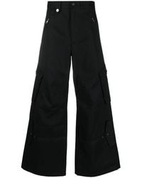 Egonlab - Wide-Leg Cargo Trousers - Lyst