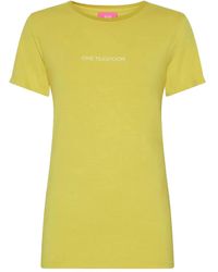 One Teaspoon - Logo Round-Neck T-Shirt - Lyst