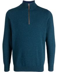 N.Peal Cashmere - ハーフジップ カシミアセーター - Lyst