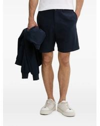 ARMANI EXCHANGE - Logo-Plaque Shorts - Lyst