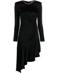 Elisabetta Franchi - Asymmetrisches Midikleid - Lyst