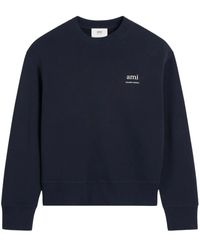 Ami Paris - Sweater Met Logoprint - Lyst