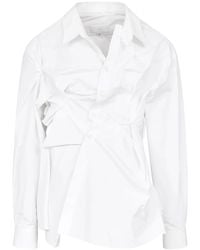 Maison Margiela - ギャザーシャツ - Lyst