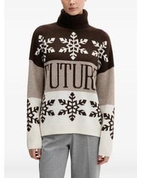 From Future - Snowflake Roll-Neck Sweater - Lyst