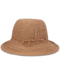Helen Kaminski - Raffia Tie-Detail Hat - Lyst