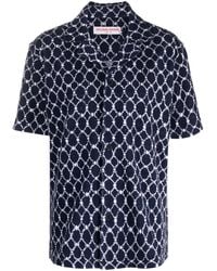 Orlebar Brown - Howell Geo Short-Sleeve Shirt - Lyst