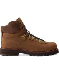 Polo Ralph Lauren - Leather Lace-Up Hiking Boots - Lyst