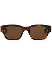 Ami Paris - 75009 Sonnenbrille Mit Eckigem Gestell - Lyst