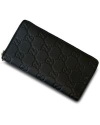 Gucci - Gg Monogram Zip-Around Wallet - Lyst