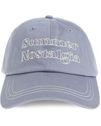 Samsøe & Samsøe - Saprint Logo-Embroidered Baseball Cap - Lyst
