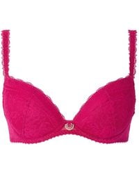 Aubade - Ivresse Baroque Désir Lace-Embroidered Push-Up Bra - Lyst