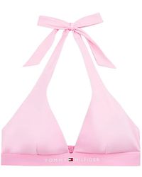Tommy Hilfiger - Haut De Bikini Th Original À Dos Nu - Lyst