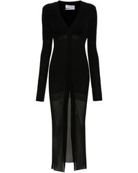 The Attico - Midikleid Aus Jersey - Lyst