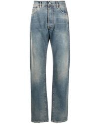 Maison Margiela - Low Rise Straight Jeans - Lyst