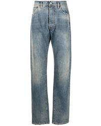 Maison Margiela - Low Rise Straight Jeans - Lyst