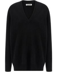 Jil Sander - Vネック セーター - Lyst