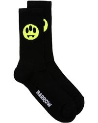 Barrow - Socken mit Logo-Intarsie - Lyst