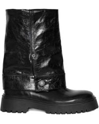 Zadig & Voltaire - Angie Leather Ankle Boots - Lyst
