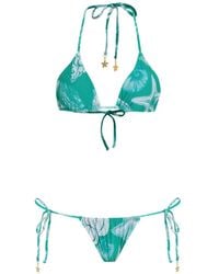 Amir Slama - X Jade Picon Starfish-Print Bikini - Lyst
