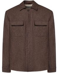Eleventy - Flap-Pocket Shirt Jacket - Lyst